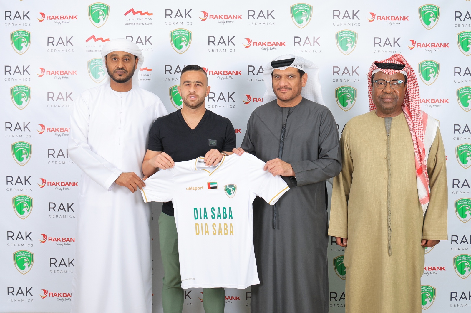 Dia Saba Embarks on a Journey with the Emirates Club Falcons / Emirates